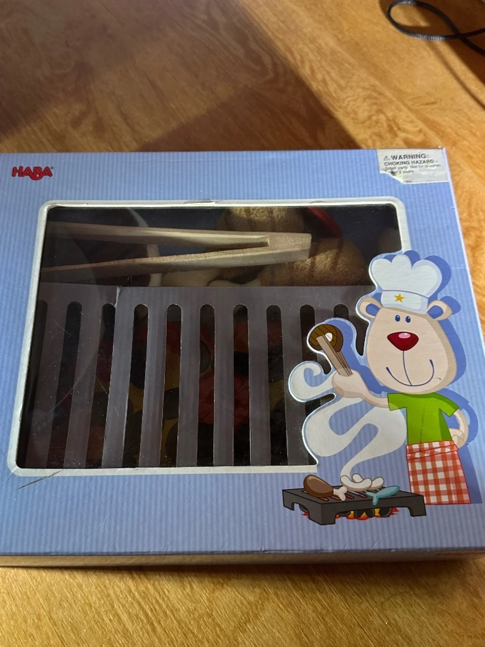 HABA Biofino Sizzle Expert Pretend Grill Set – Complete in Original Box